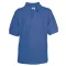 B&C BCPK486 gyerek, rövid ujjú galléros pamut póló, Royal Blue-7/8