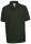 B&C BCPU422 vastag, rövid ujjú galléros piké póló, Black-XL