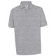 B&C BCPU422 vastag, rövid ujjú galléros piké póló, Heather Grey-S