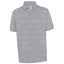 B&C BCPU422 vastag, rövid ujjú galléros piké póló, Heather Grey-XL