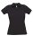 B&C BCPW455 Női galléros rövid ujjú piké póló, Black-XS