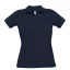 B&C BCPW455 Női galléros rövid ujjú piké póló, Navy-S