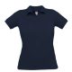 B&C BCPW455 Női galléros rövid ujjú piké póló, Navy-XL