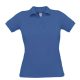 B&C BCPW455 Női galléros rövid ujjú piké póló, Royal Blue-XS