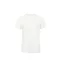 B&C BCTM046 organikus, gyűrűs fonású férfi pamut póló, Chic Pure White-2XL