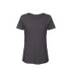 B&C BCTW047 organikus, Női gyűrűs fonású pamut póló, Chic Anthracite-L