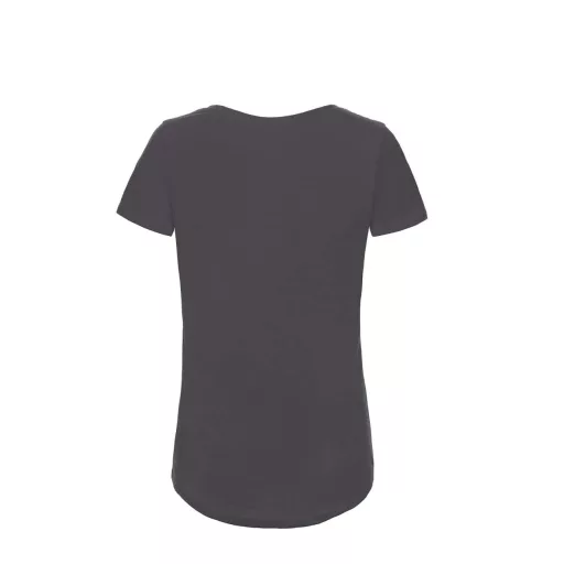 B&C BCTW047 organikus, Női gyűrűs fonású pamut póló, Chic Anthracite-M