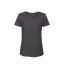 B&C BCTW047 organikus, Női gyűrűs fonású pamut póló, Chic Anthracite-XS
