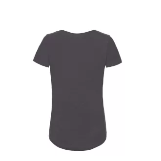   B&C BCTW047 organikus, Női gyűrűs fonású pamut póló, Chic Anthracite-XS