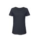 B&C BCTW047 organikus, Női gyűrűs fonású pamut póló, Chic Navy-2XL