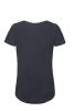 B&C BCTW047 organikus, Női gyűrűs fonású pamut póló, Chic Navy-XL