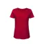 B&C BCTW047 organikus, Női gyűrűs fonású pamut póló, Chic Red-2XL