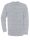 B&C BCWU610 férfi köryakas pulóver, Heather Grey-S