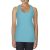 CCL4260 mosott hatású Női ujjatlan póló-trikó Comfort Colors, Lagoon Blue-S