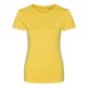 EA001F kereknyakú organikus női pamut póló Ecologie, Sun Yellow-XL