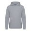 EA040 imisex kapucnis pulóver Ecologie, Heather Grey-L