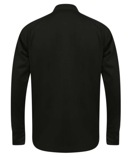 Finden + Hales FHLV871 unisex melegítő felső, Black/Gunmetal Grey-XXS
