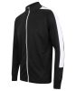 Finden + Hales FHLV871 unisex melegítő felső, Black/White-XXS