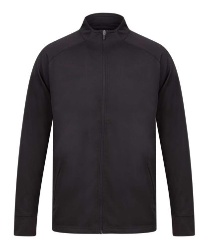 Finden + Hales FHLV871 unisex melegítő felső, Black-XXS