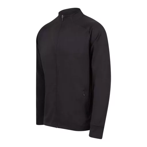 Finden + Hales FHLV871 unisex melegítő felső, Black-XXS