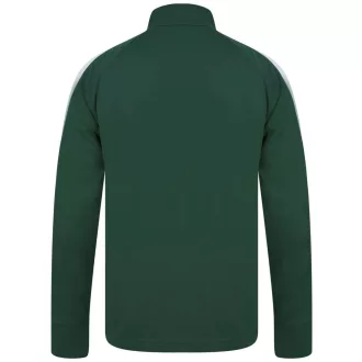   Finden + Hales FHLV871 unisex melegítő felső, Bottle/White-XXS