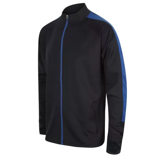 Finden + Hales FHLV871 unisex melegítő felső, Navy/Royal-S