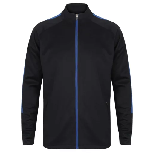 Finden + Hales FHLV871 unisex melegítő felső, Navy/Royal-XXS