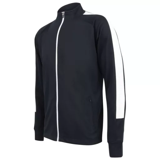 Finden + Hales FHLV871 unisex melegítő felső, Navy/White-2XL
