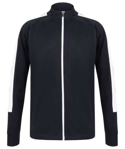 Finden + Hales FHLV871 unisex melegítő felső, Navy/White-XXS
