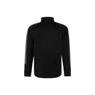   Finden + Hales FHLV873 gyerek tréning felső, Black/Gunmetal Grey-5/6