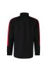 Finden + Hales FHLV873 gyerek tréning felső, Black/Red-5/6