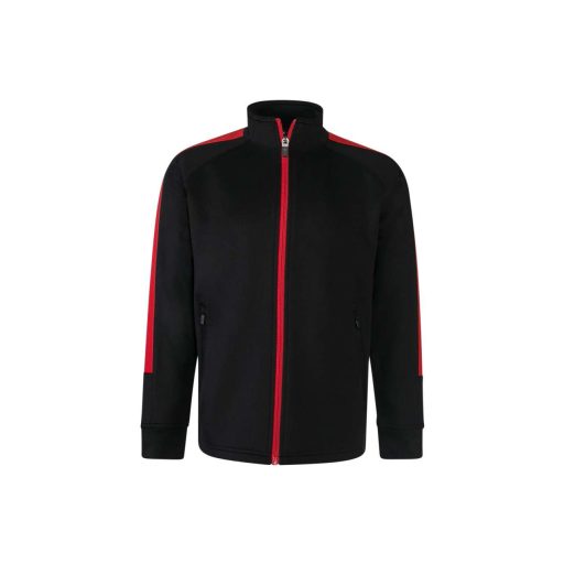 Finden + Hales FHLV873 gyerek tréning felső, Black/Red-5/6