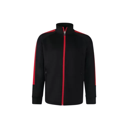 Finden + Hales FHLV873 gyerek tréning felső, Black/Red-7/8