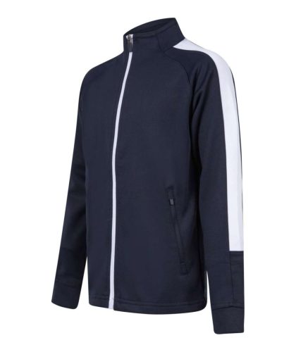 Finden + Hales FHLV873 gyerek tréning felső, Navy/White-7/8