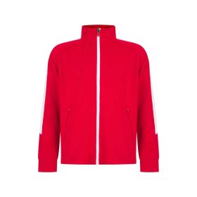 Finden + Hales FHLV873 gyerek tréning felső, Red/White-5/6