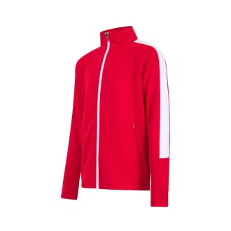 Finden + Hales FHLV873 gyerek tréning felső, Red/White-5/6