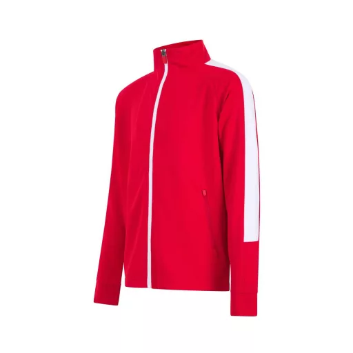 Finden + Hales FHLV873 gyerek tréning felső, Red/White-7/8