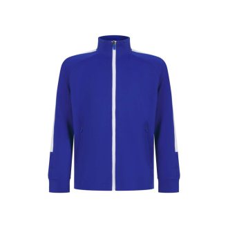   Finden + Hales FHLV873 gyerek tréning felső, Royal/White-5/6