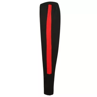   Finden + Hales FHLV881 unisex melegítő alsó, Black/Red-XXS