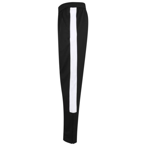 Finden + Hales FHLV881 unisex melegítő alsó, Black/White-2XL