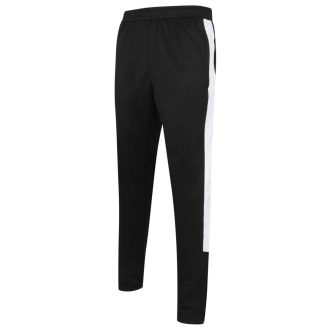   Finden + Hales FHLV881 unisex melegítő alsó, Black/White-XXS