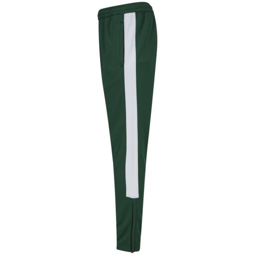 Finden + Hales FHLV881 unisex melegítő alsó, Bottle/White-XXS