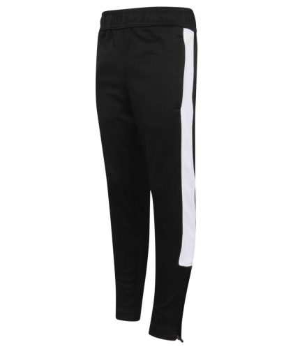 Finden + Hales FHLV883 gyerek tréning alsó, Black/White-9/10