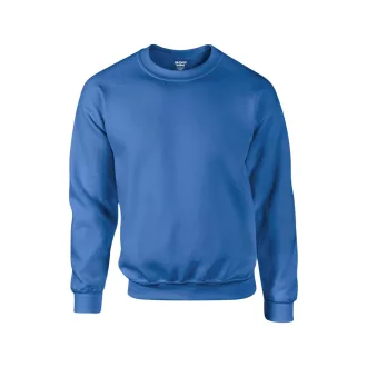   Környakas unisex prémium pulóver, Gildan GI12000, Royal-2XL