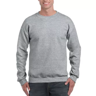   Környakas unisex prémium pulóver, Gildan GI12000, Sport Grey-2XL