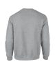 Környakas unisex prémium pulóver, Gildan GI12000, Sport Grey-S