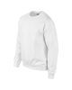 Környakas unisex prémium pulóver, Gildan GI12000, White-XL