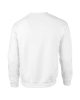 Környakas unisex prémium pulóver, Gildan GI12000, White-XL