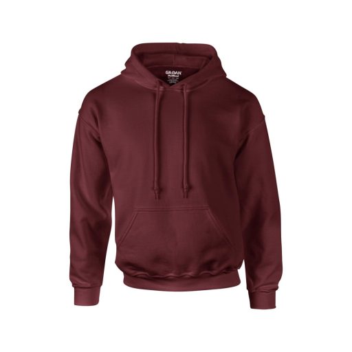 Prémium kapucnis pulóver, Gildan GI12500, Maroon-S