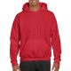 Prémium kapucnis pulóver, Gildan GI12500, Red-L